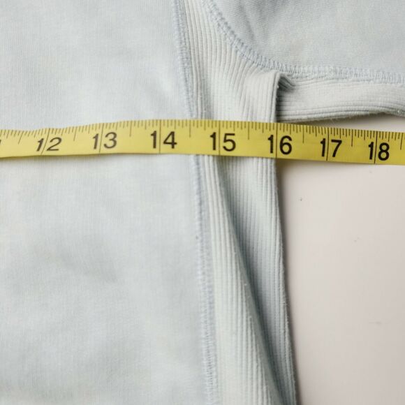 Nike Full Zip Sportswear Women's Large Sweatshirt Hooded Sky Blue Pockets - Picture 9 of 12